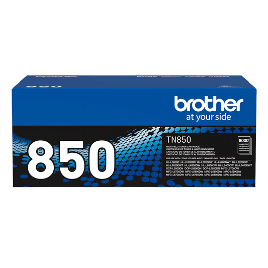 Brother Black TN-850 High-Capacity Toner Cartridge